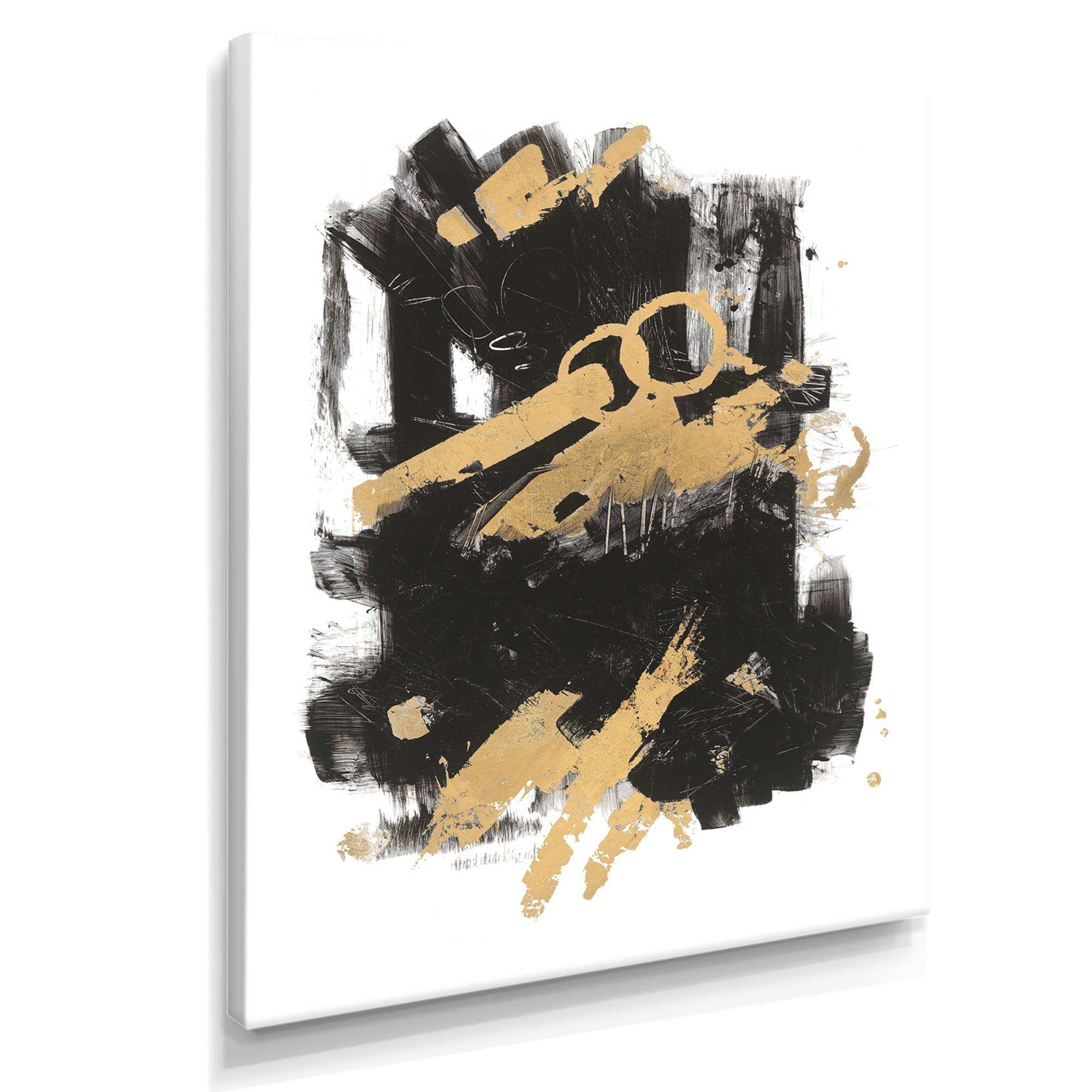 Gold and Black drift I