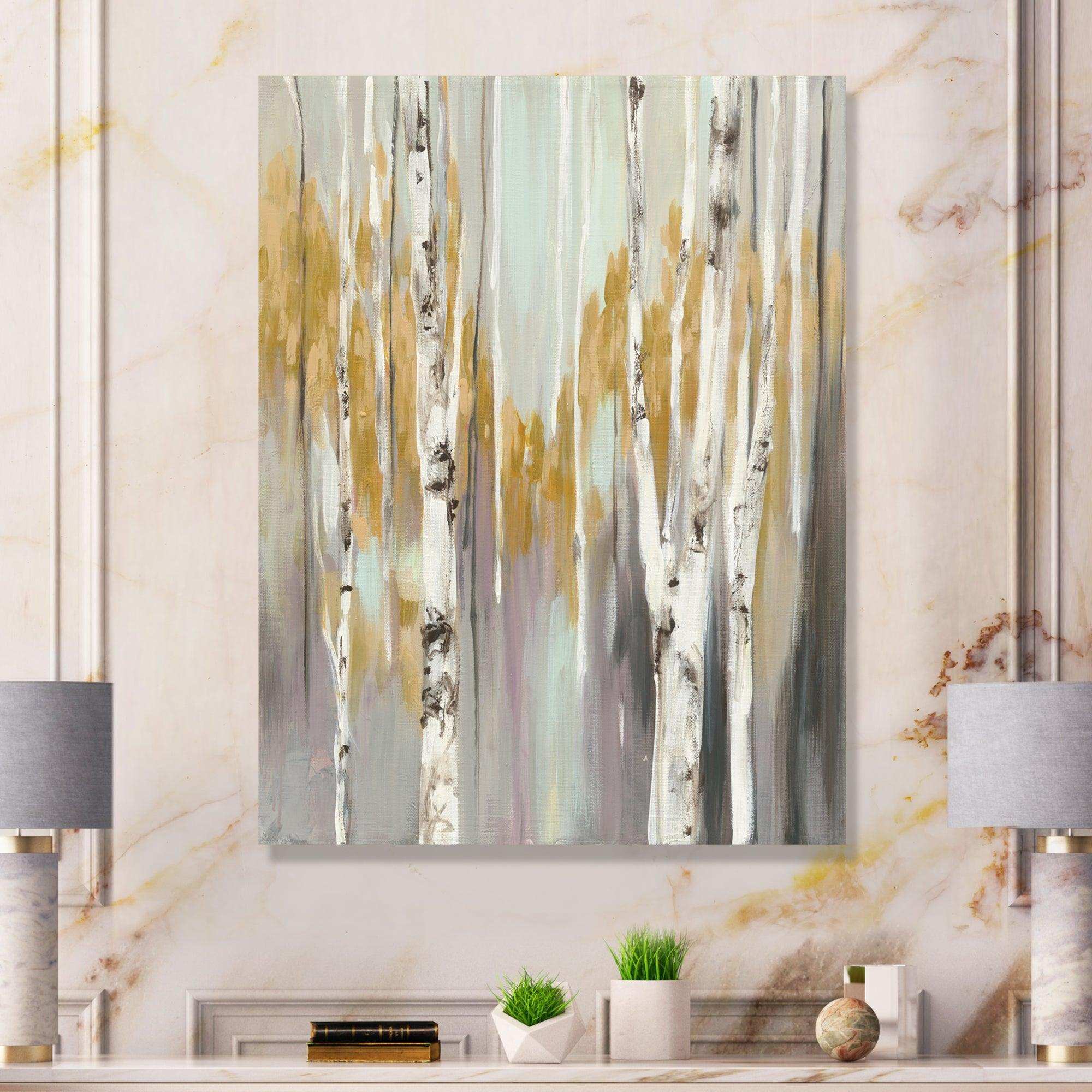 Silver and Yellow Birch Forest II