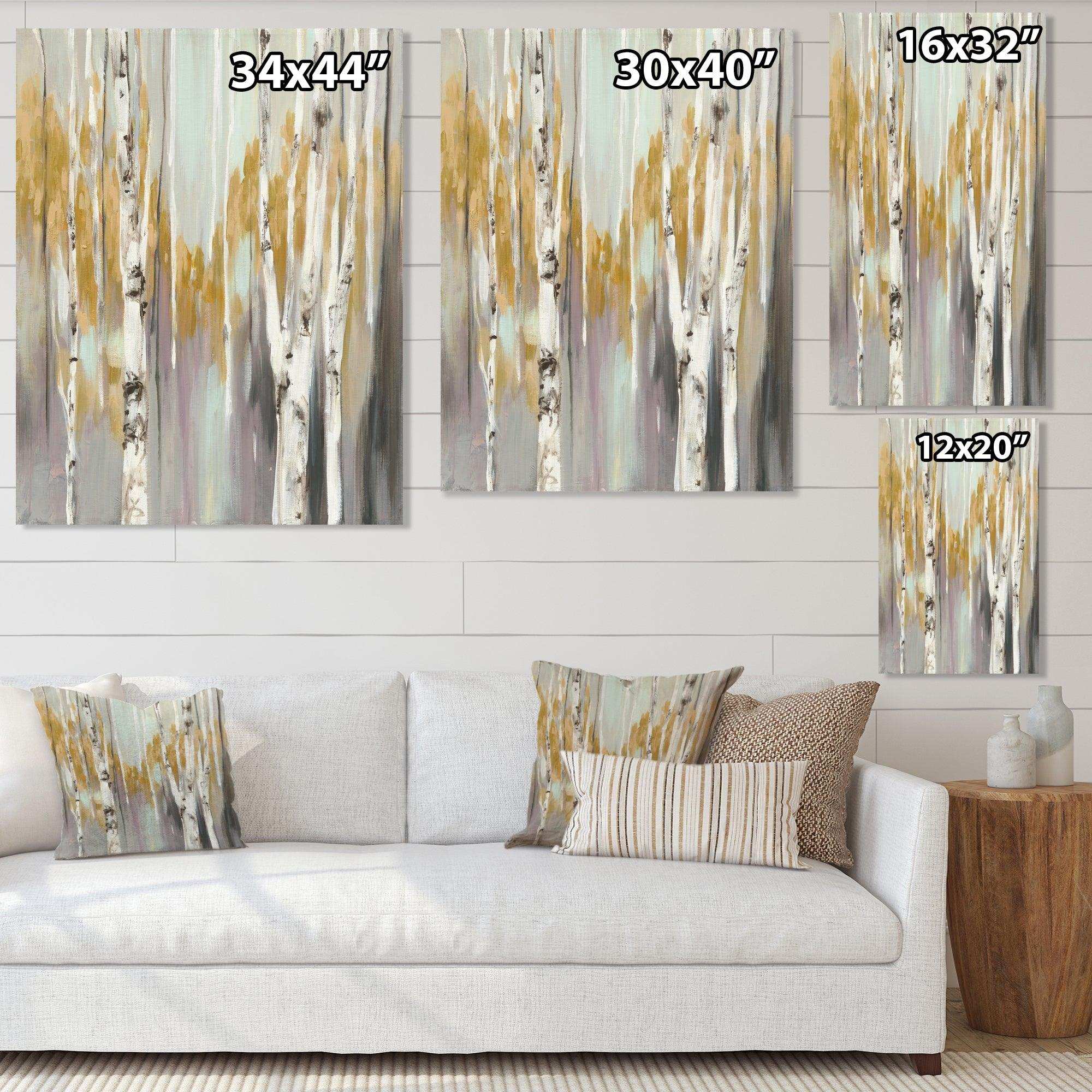 Silver and Yellow Birch Forest II