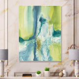 Yellow and Blue Splash