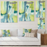 Yellow and Blue Splash