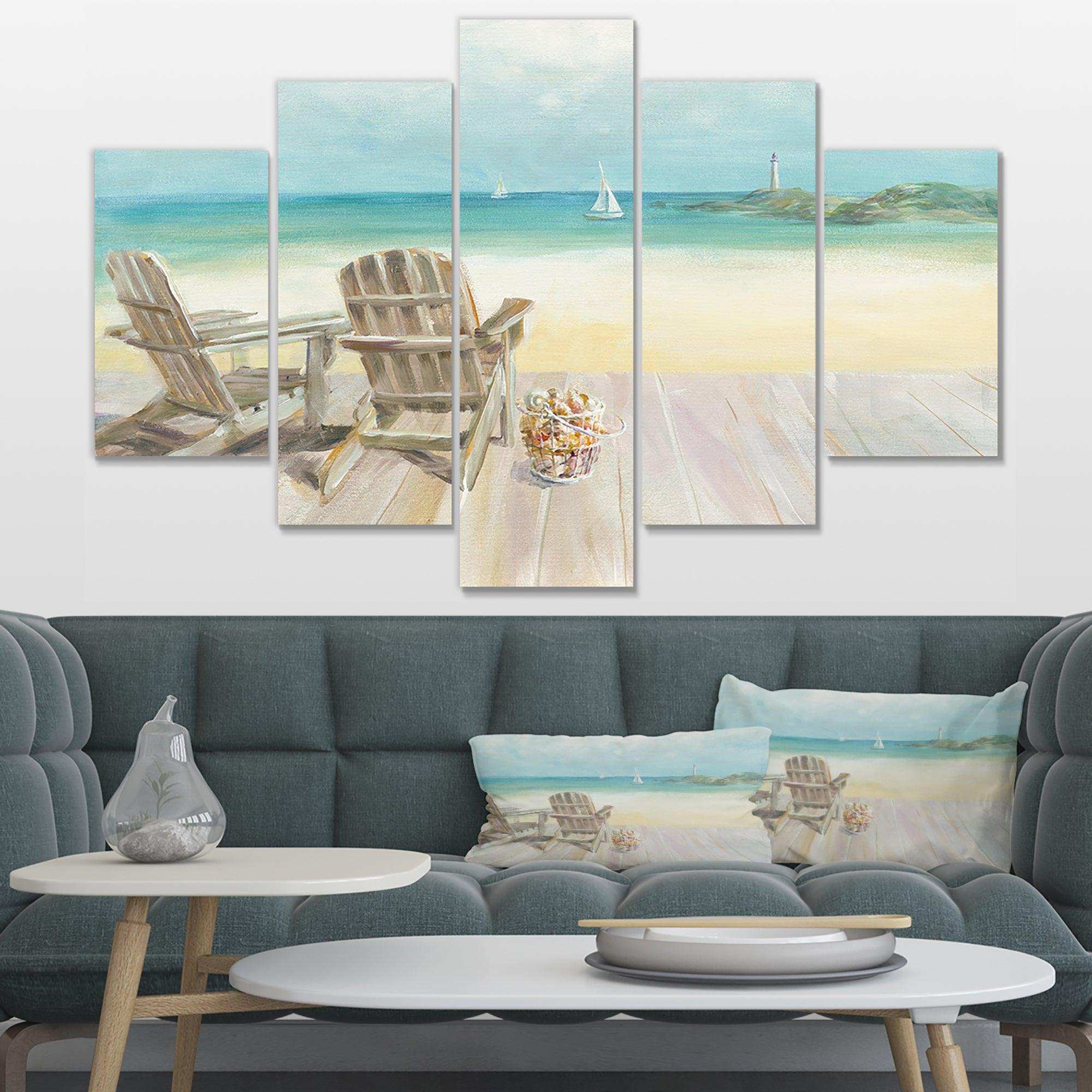Seaside Morning no Window Multi-Panels