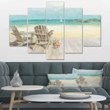 Seaside Morning no Window Multi-Panels