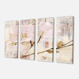 Elegance I Pink Multi-Panels