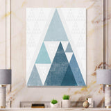 minimal Triangles III Blue