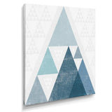minimal Triangles III Blue