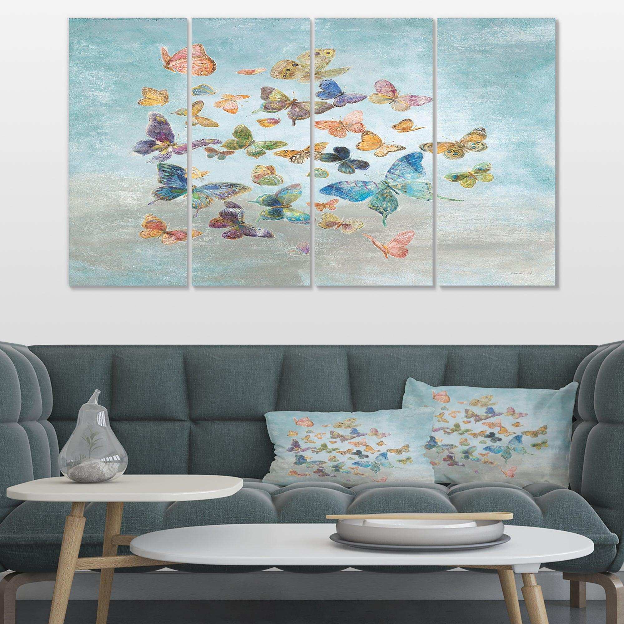 Butterflies Dancing I Multi-Panels