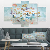 Butterflies Dancing I Multi-Panels