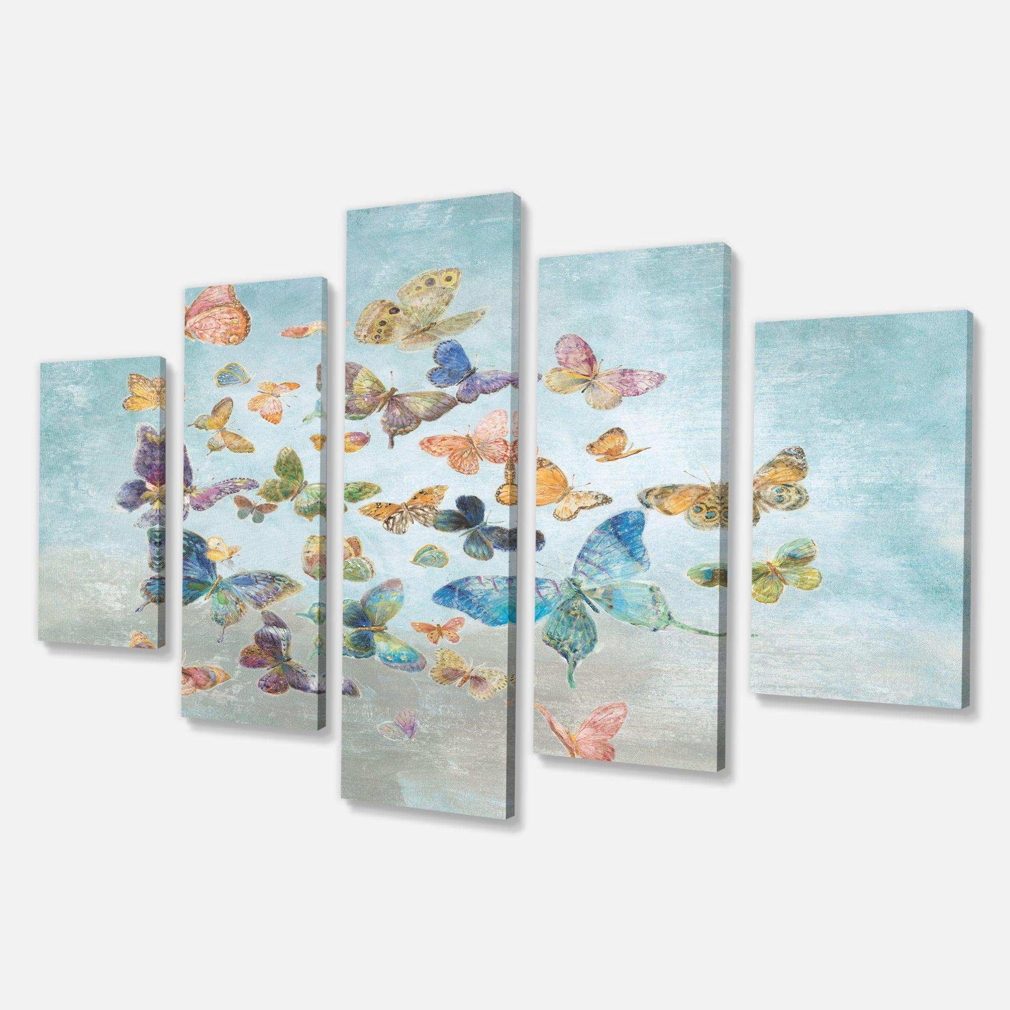 Butterflies Dancing I Multi-Panels