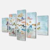 Butterflies Dancing I Multi-Panels