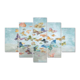 Butterflies Dancing I Multi-Panels