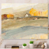 Orange Brown Farm House