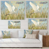 Snowy Egret in Flight vII