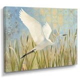 Snowy Egret in Flight vII