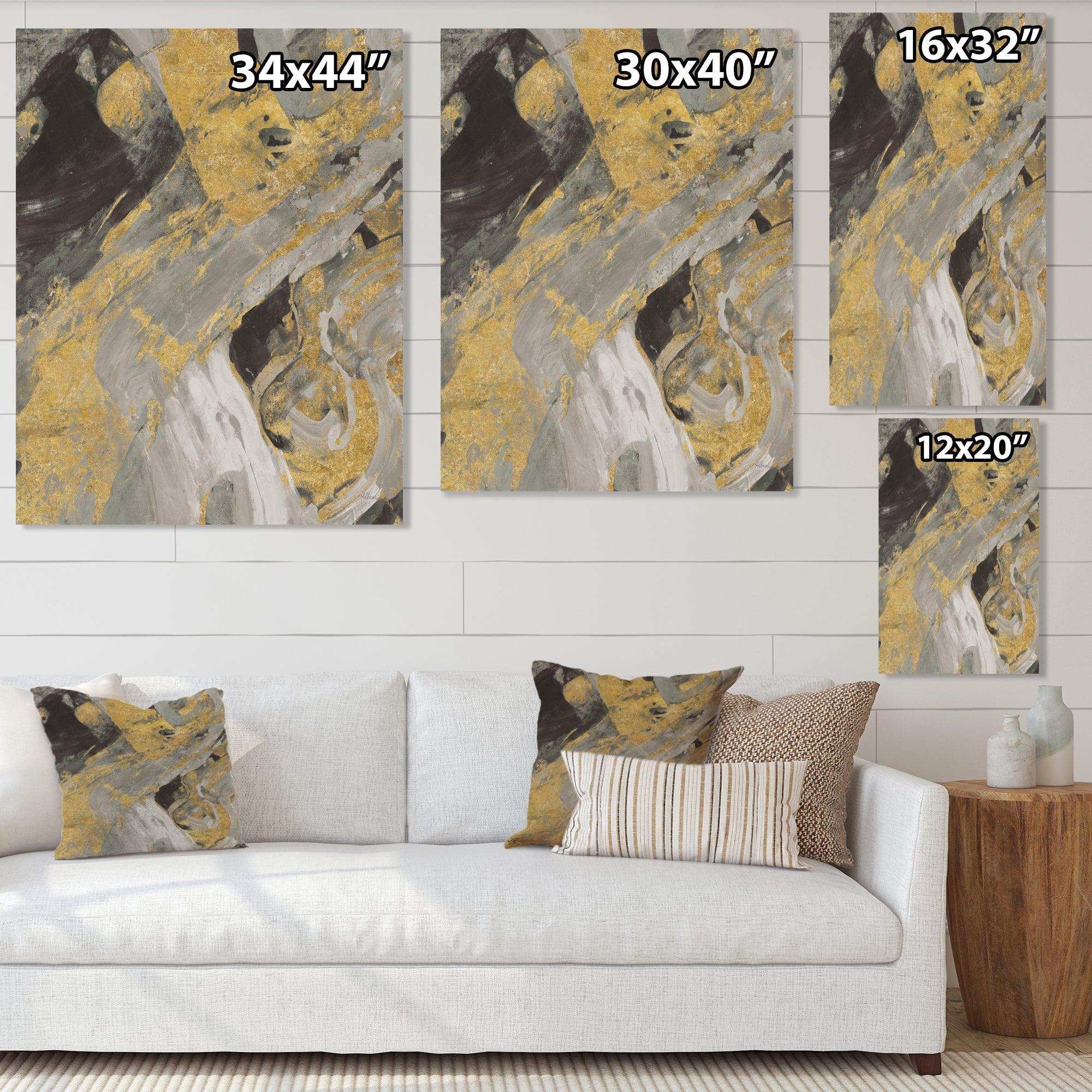 Marble Gold and Black