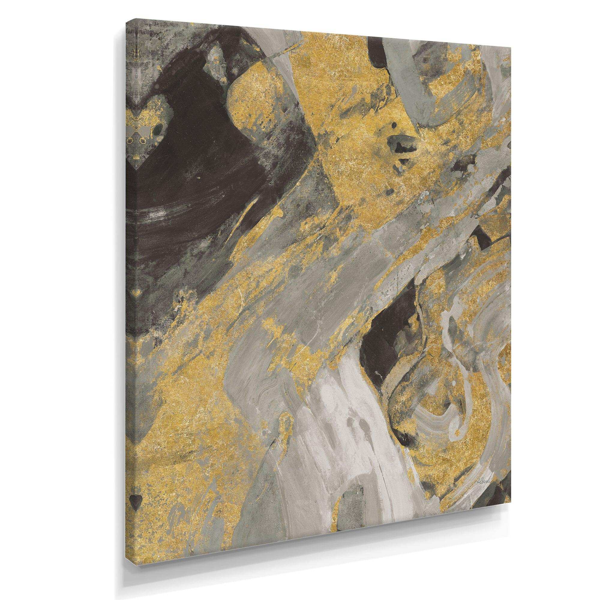 Marble Gold and Black