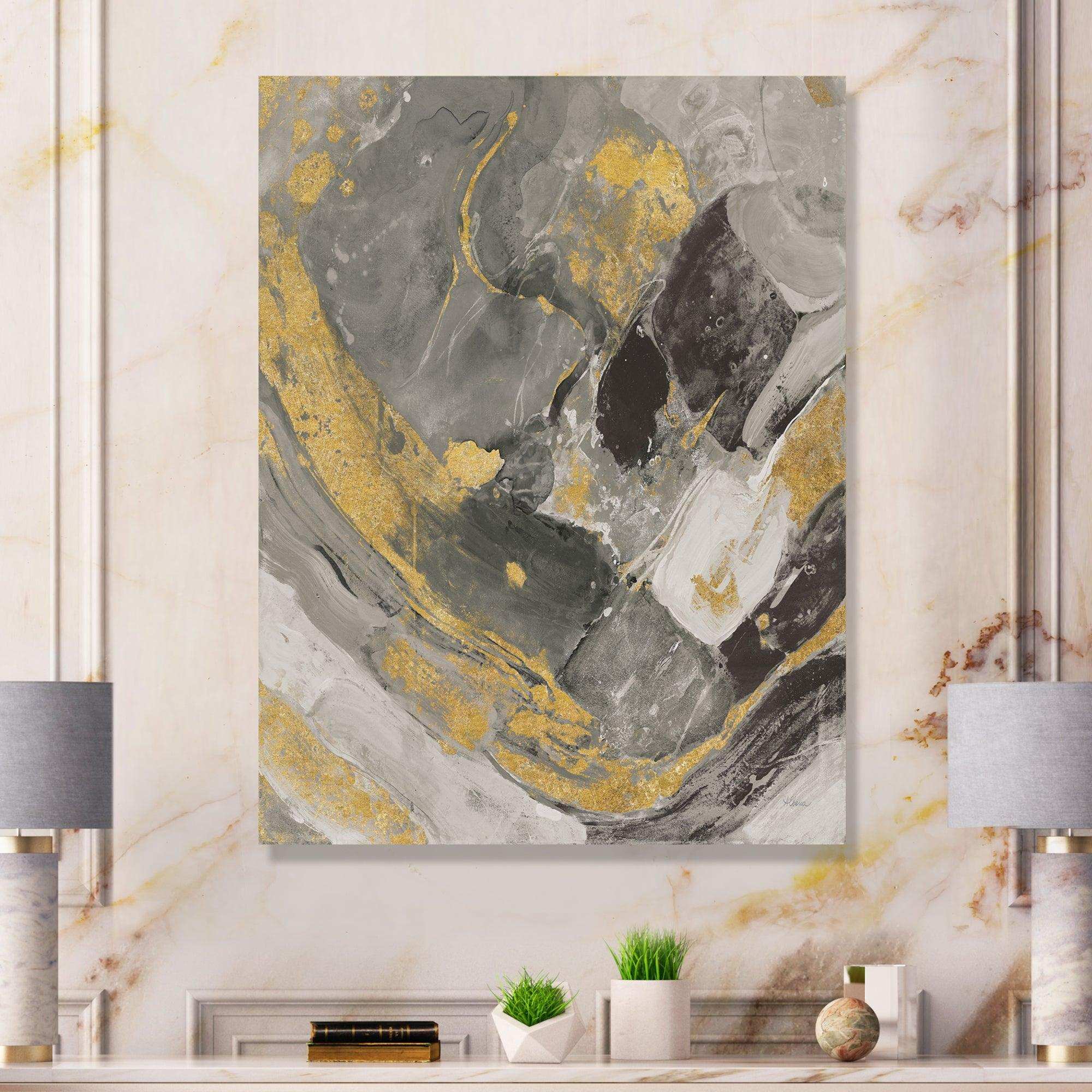 Marble Gold and Black II