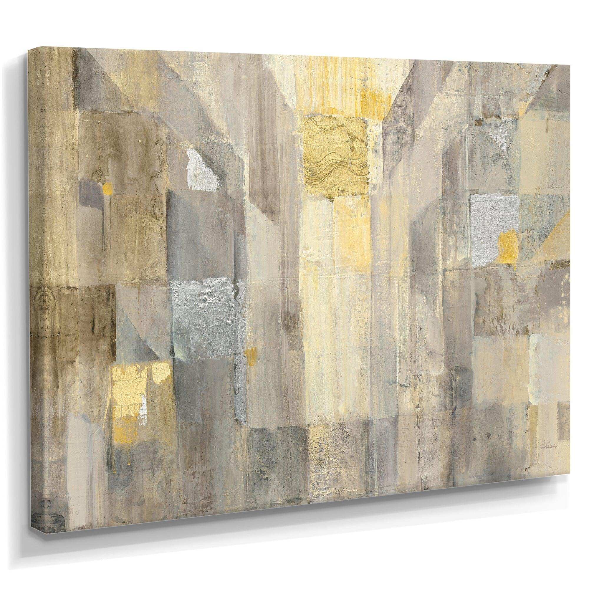 Gold Square Watercolor