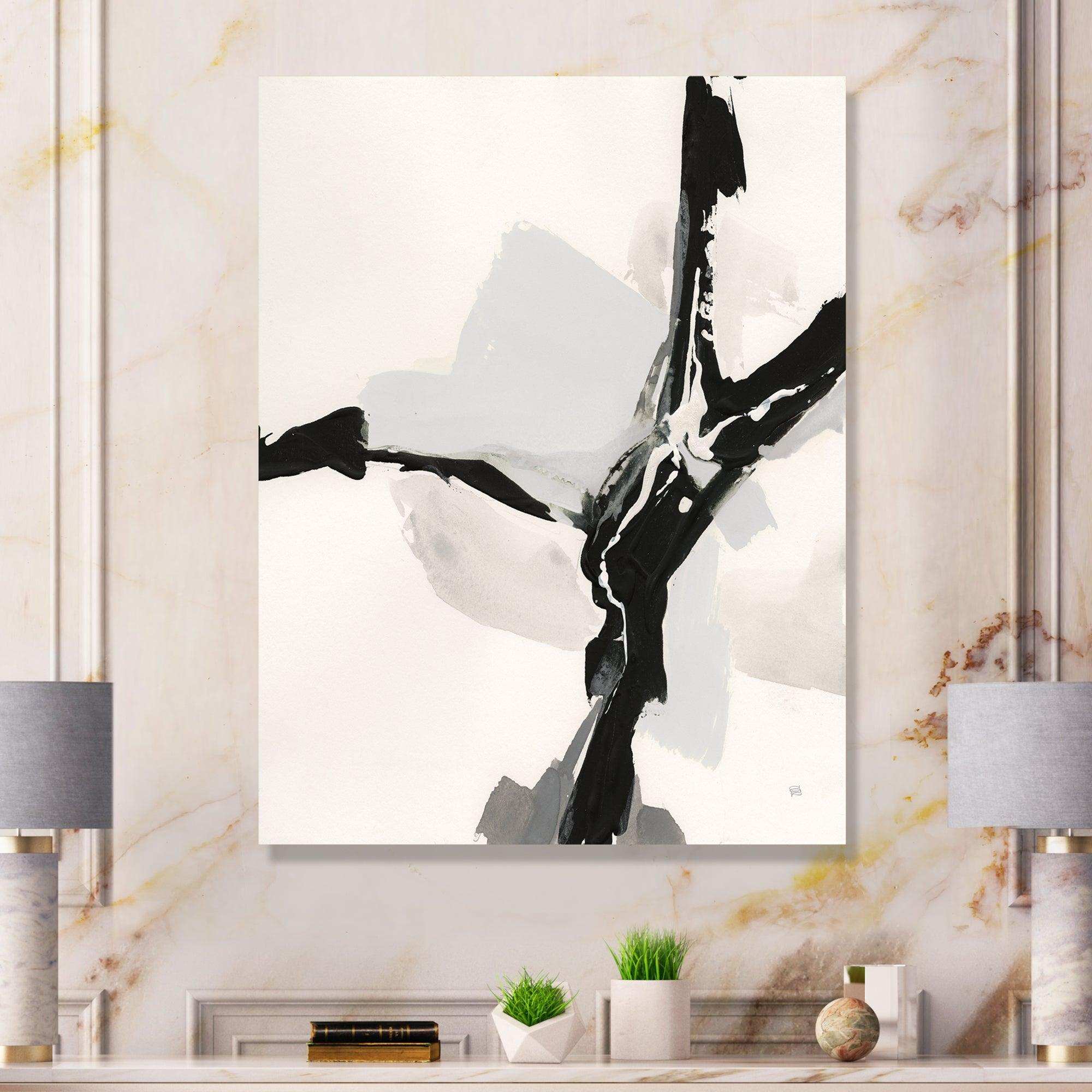 Abstract Neutral III Canvas Canvas