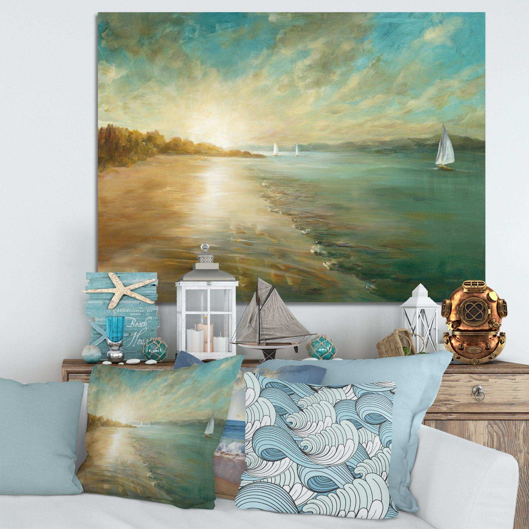 Coastal Pastel Horizon