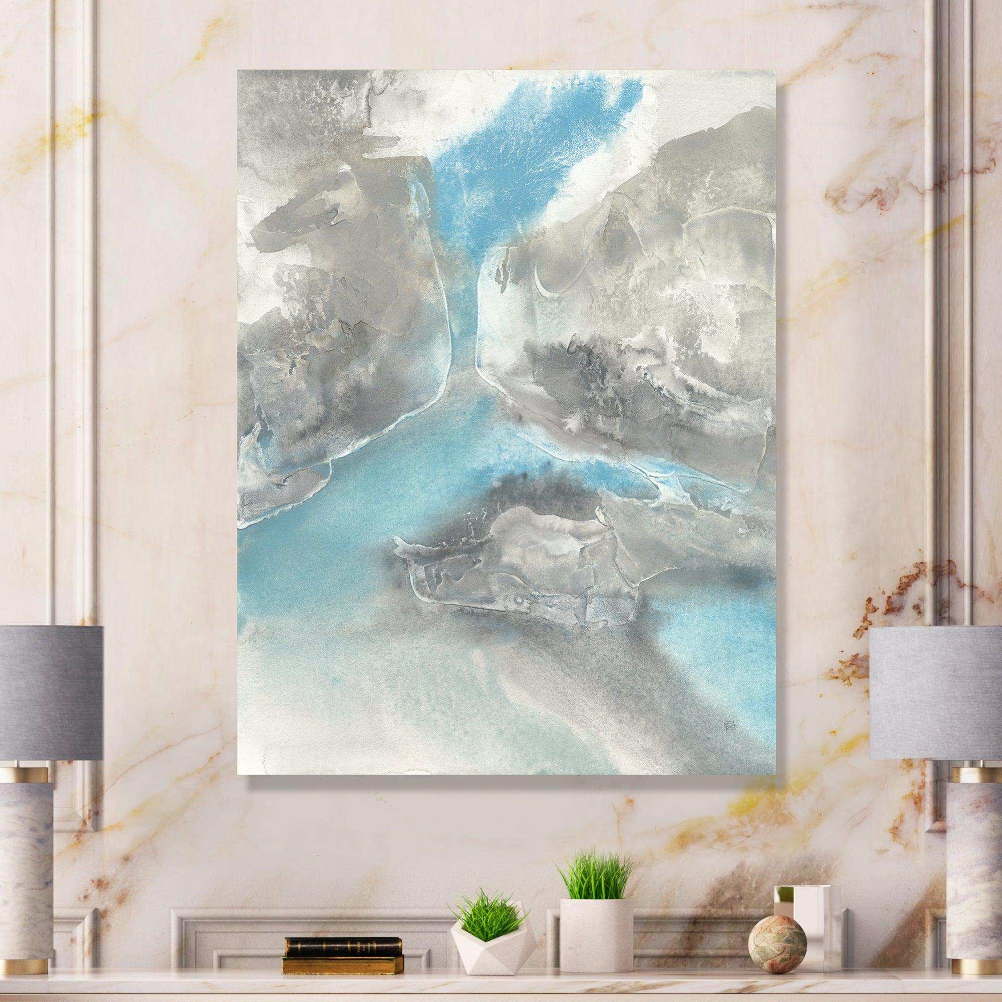 Watercolor Minimal Blue Tones II