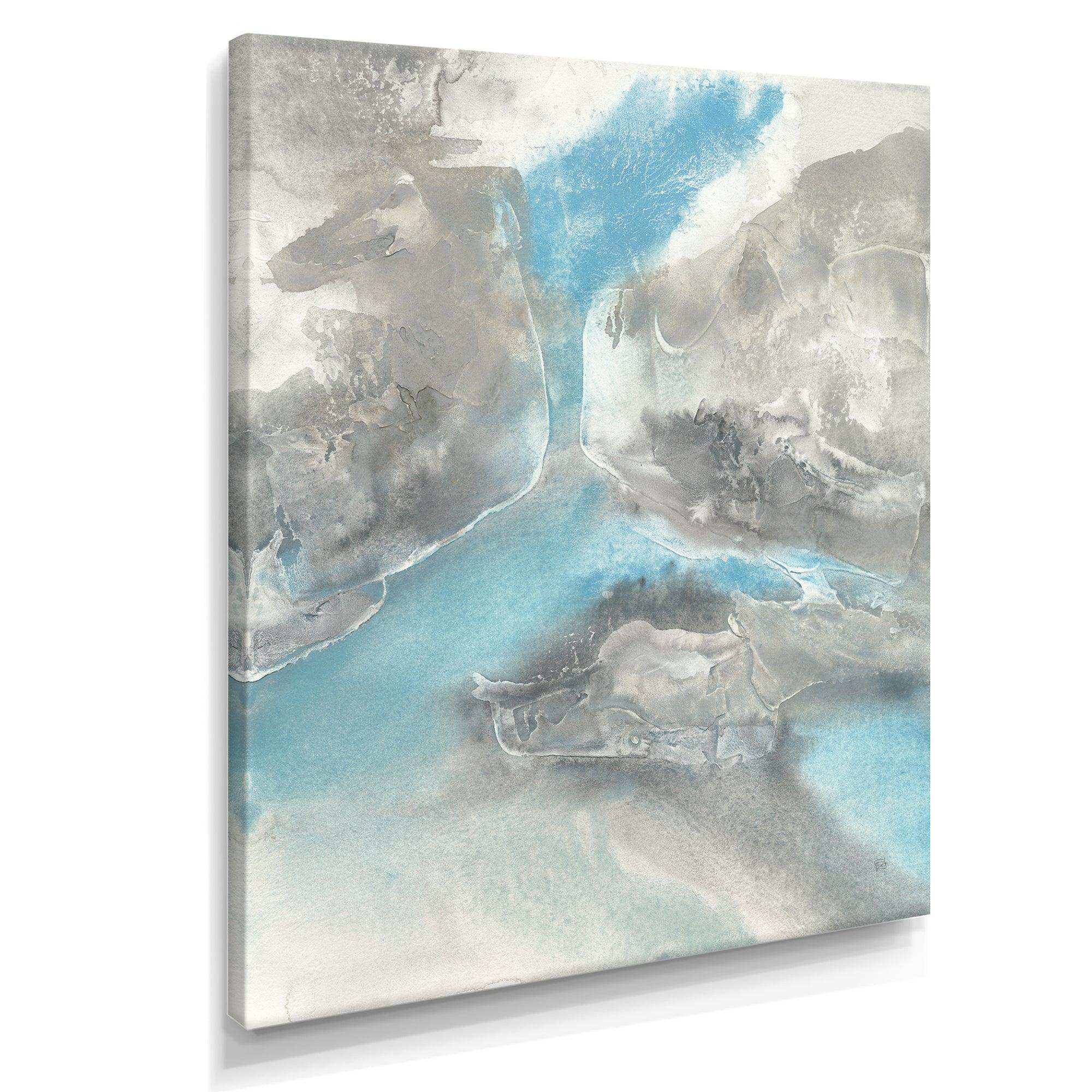 Watercolor Minimal Blue Tones II