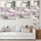 Watercolor Minimal Purple Tones I