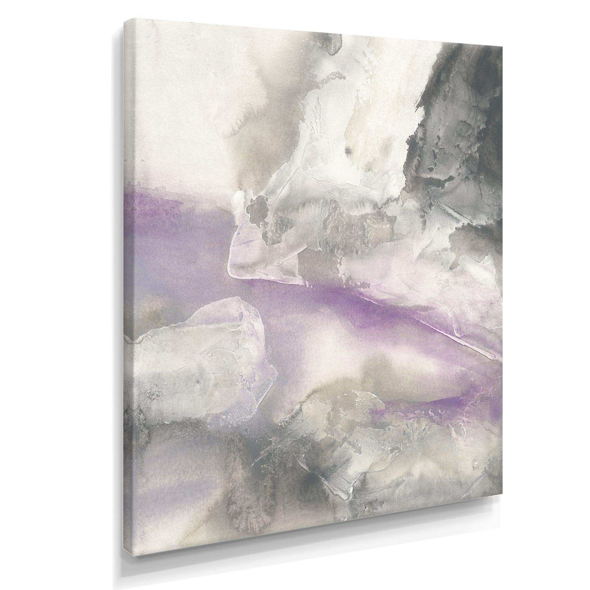 Watercolor Minimal Purple Tones I