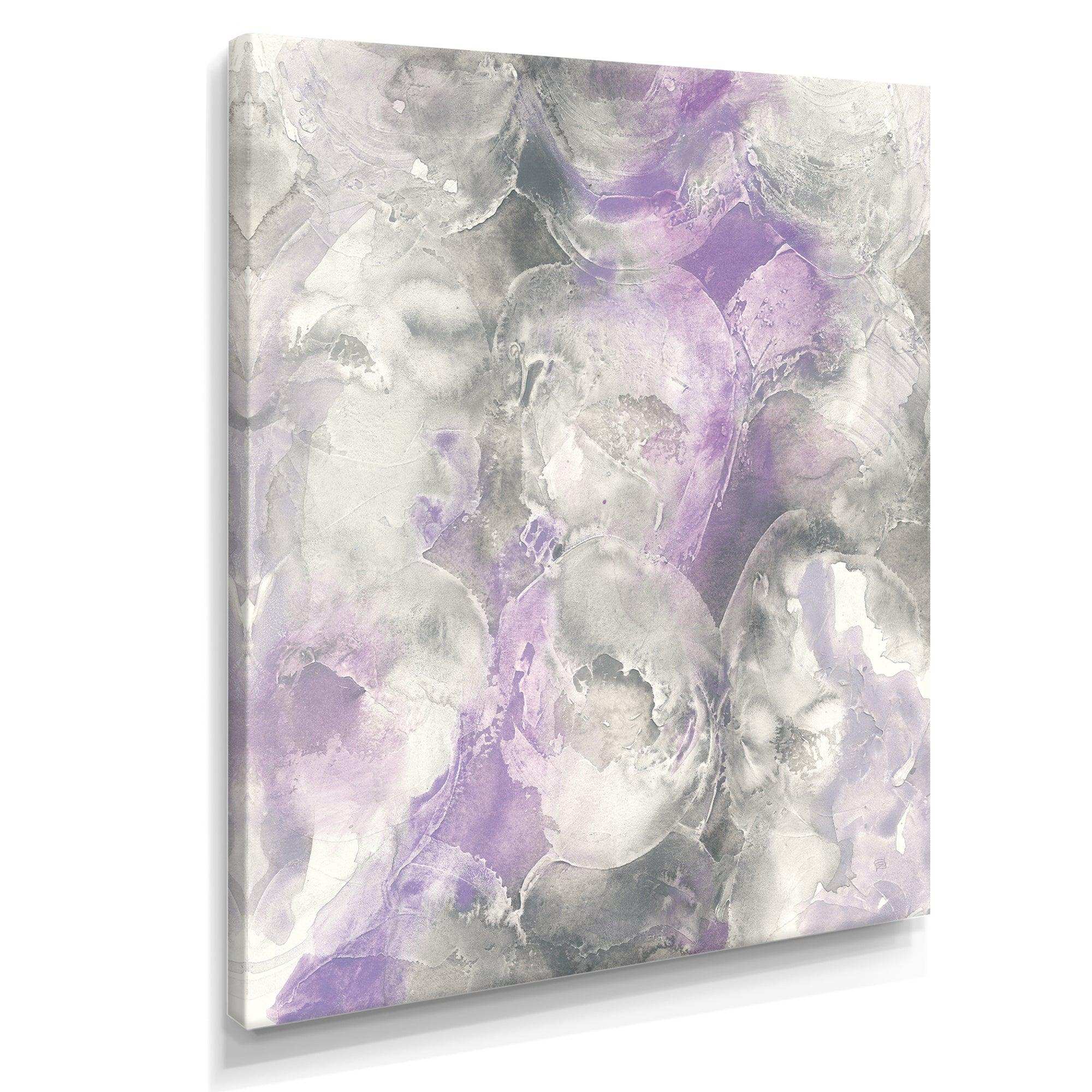 Watercolor Minimal Purple Tones III