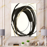 Gold Glamour Circle I