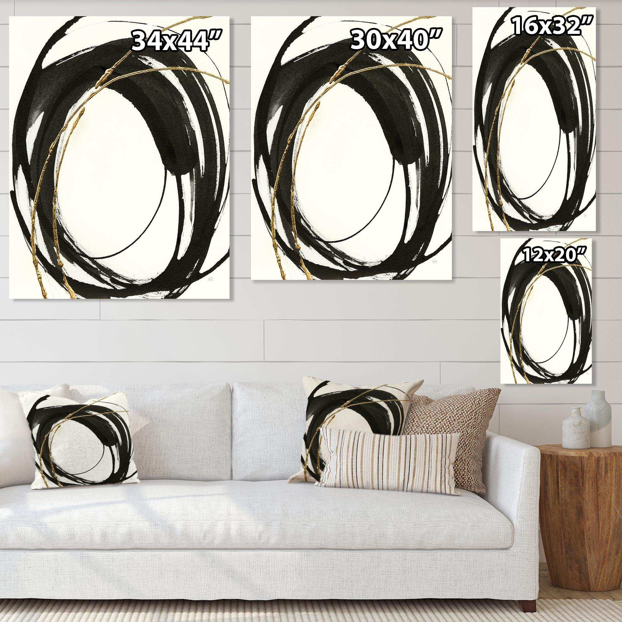 Gold Glamour Circle I