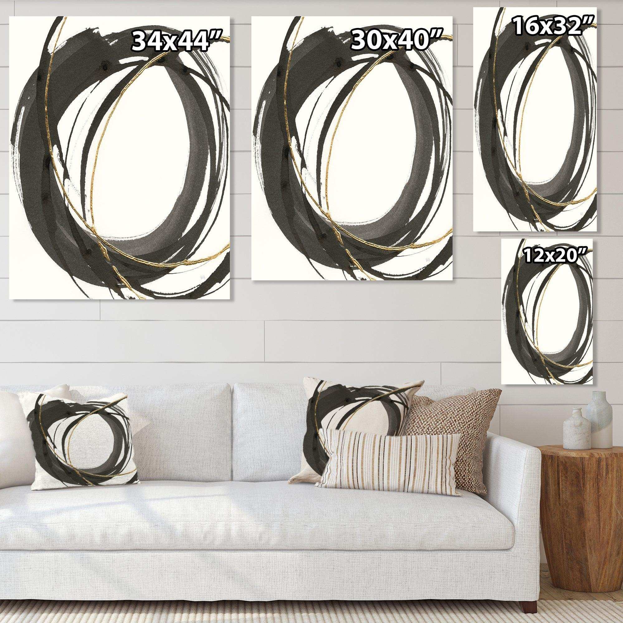 Gold Glamour Circle IV