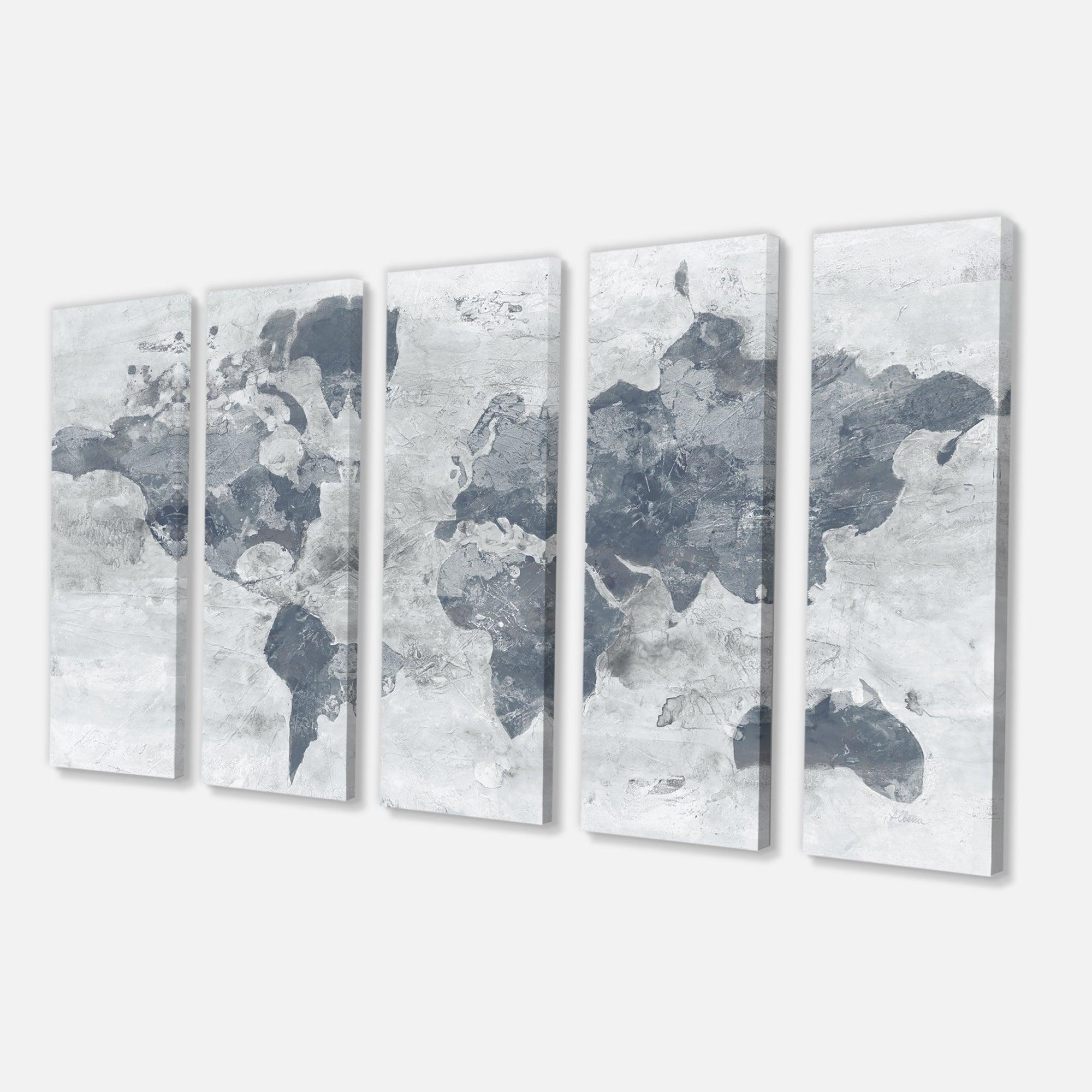 Golden Grey World Neutral Multi-Panels