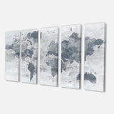 Golden Grey World Neutral Multi-Panels