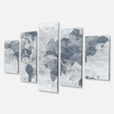 Golden Grey World Neutral Multi-Panels