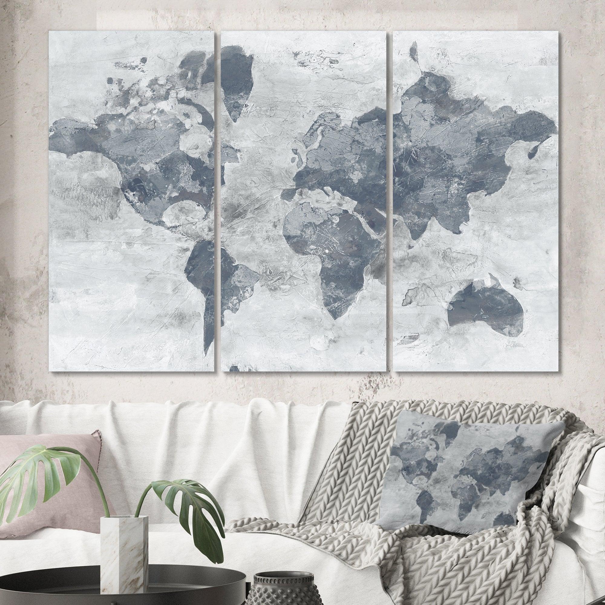 Golden Grey World Neutral Multi-Panels