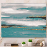 Glam Teal Watercolor II