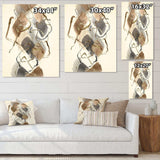 Gold Glam Squares III