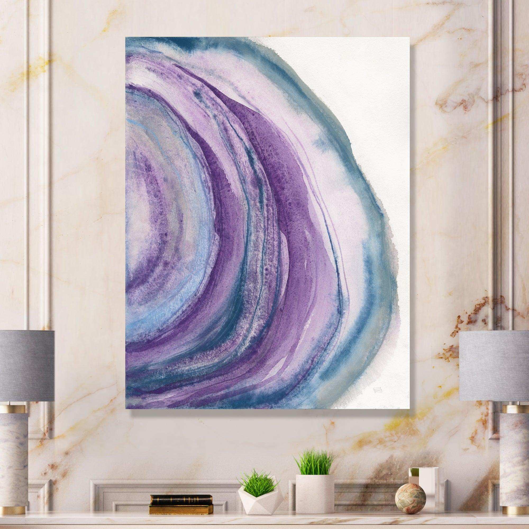 Watercolor Geode I
