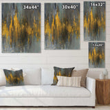 Black and Gold Glam Abstract