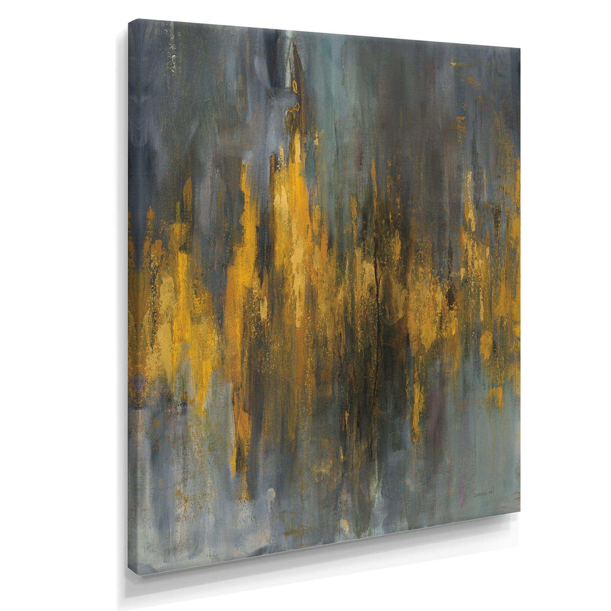 Black and Gold Glam Abstract