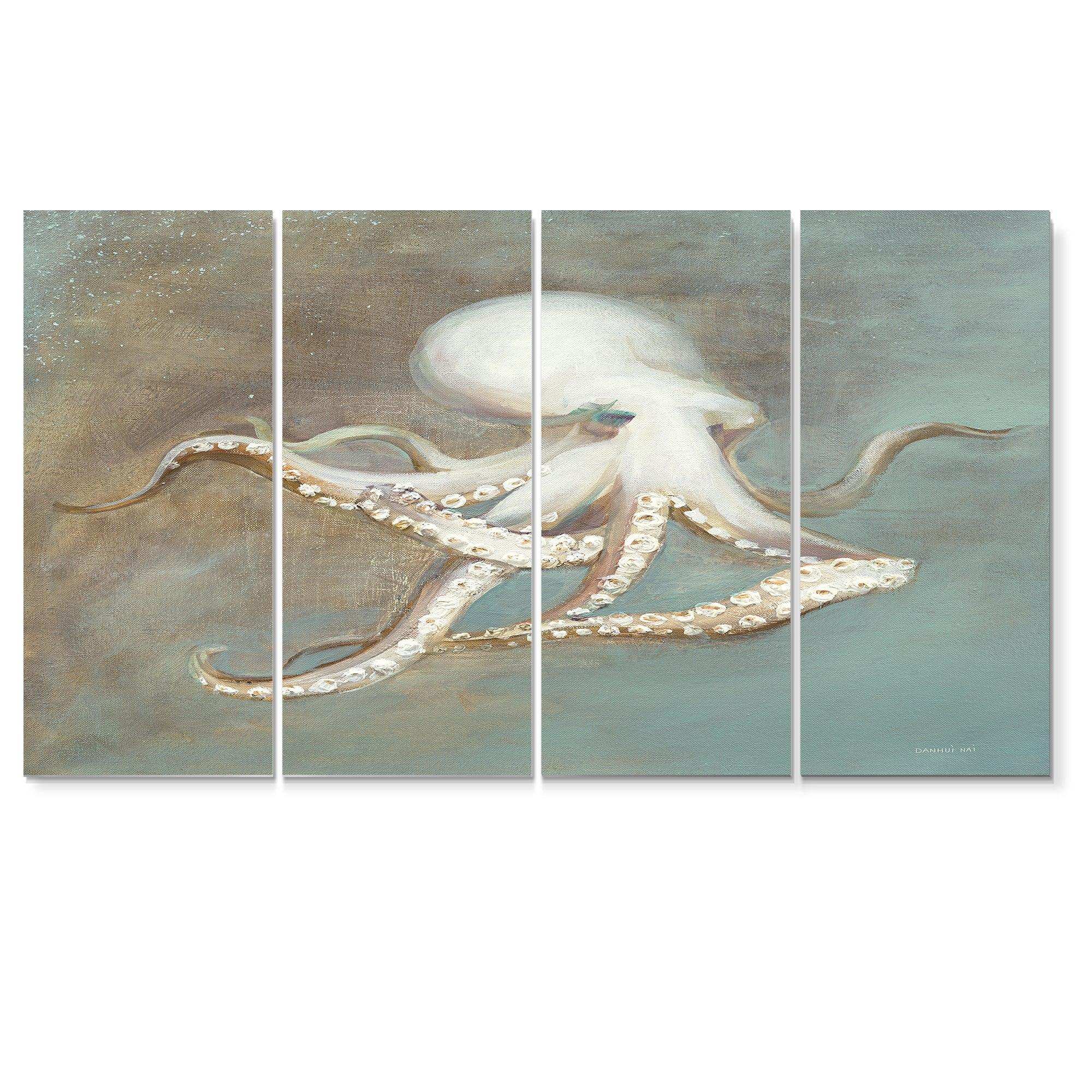Octopus Treasures from the Sea Multi-Panels