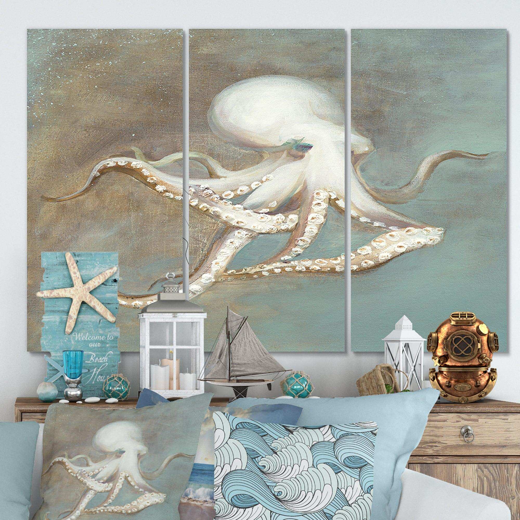 Octopus Treasures from the Sea Multi-Panels