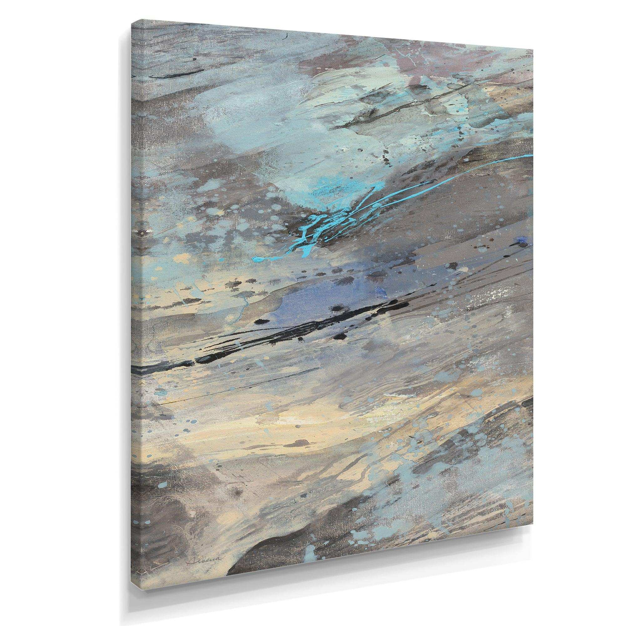 Rock Teal Panel I