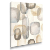 Neutral Oval Grey Stones I