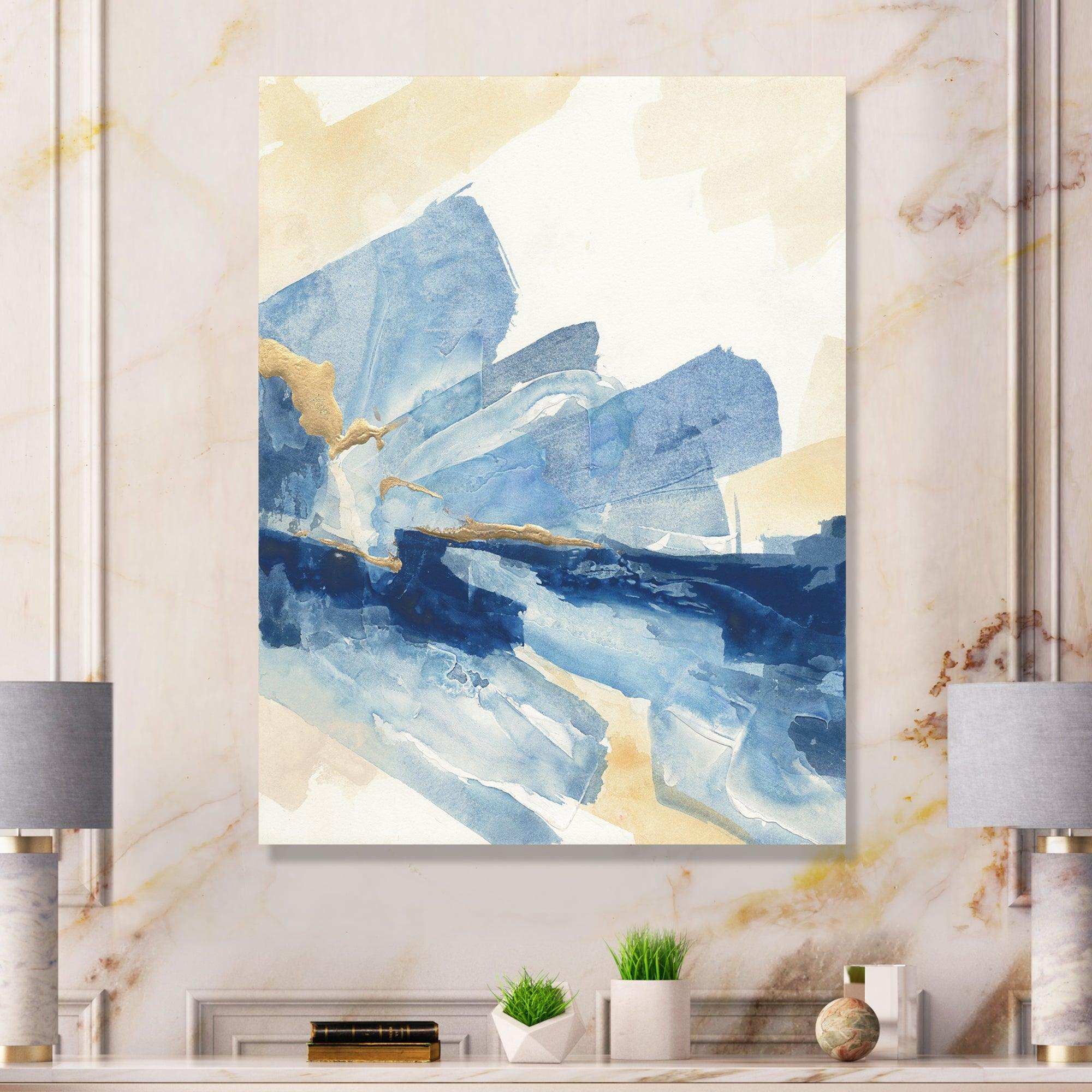 Metallic Gold Indigo I