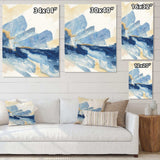 Metallic Gold Indigo I