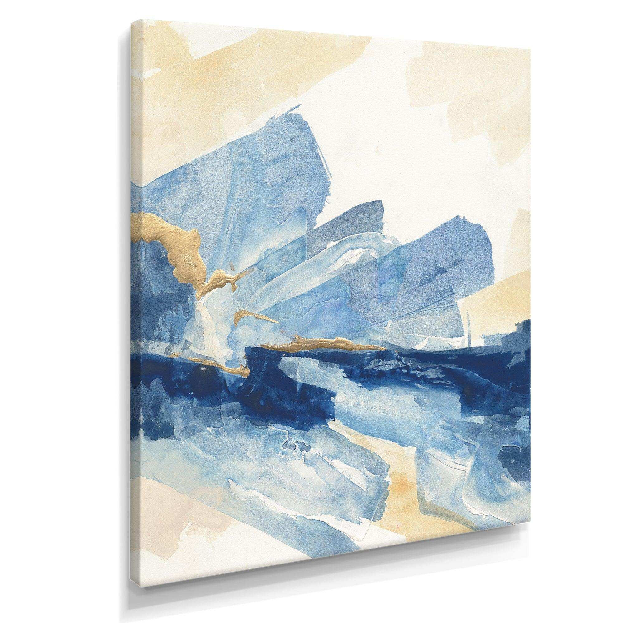 Metallic Gold Indigo I