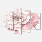 Indigold Shabby Peonies Pink Multi-Panels