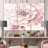 Indigold Shabby Peonies Pink Multi-Panels